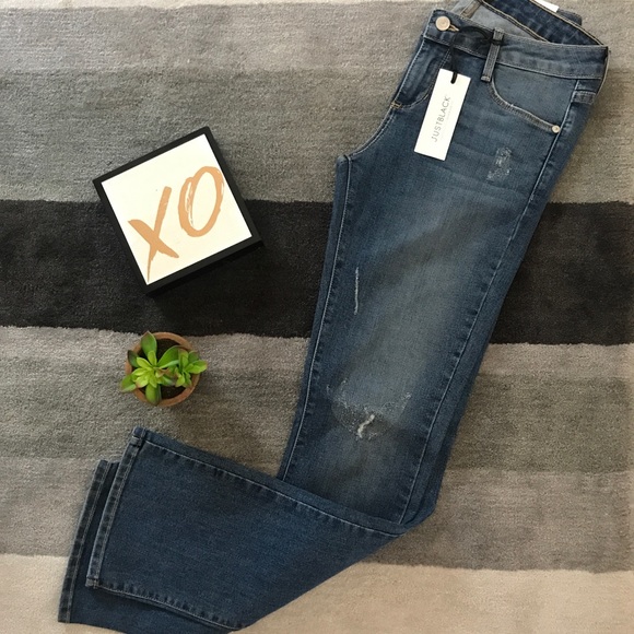 Women’s Just Black Denim Bootcut Jeans - Picture 5 of 8